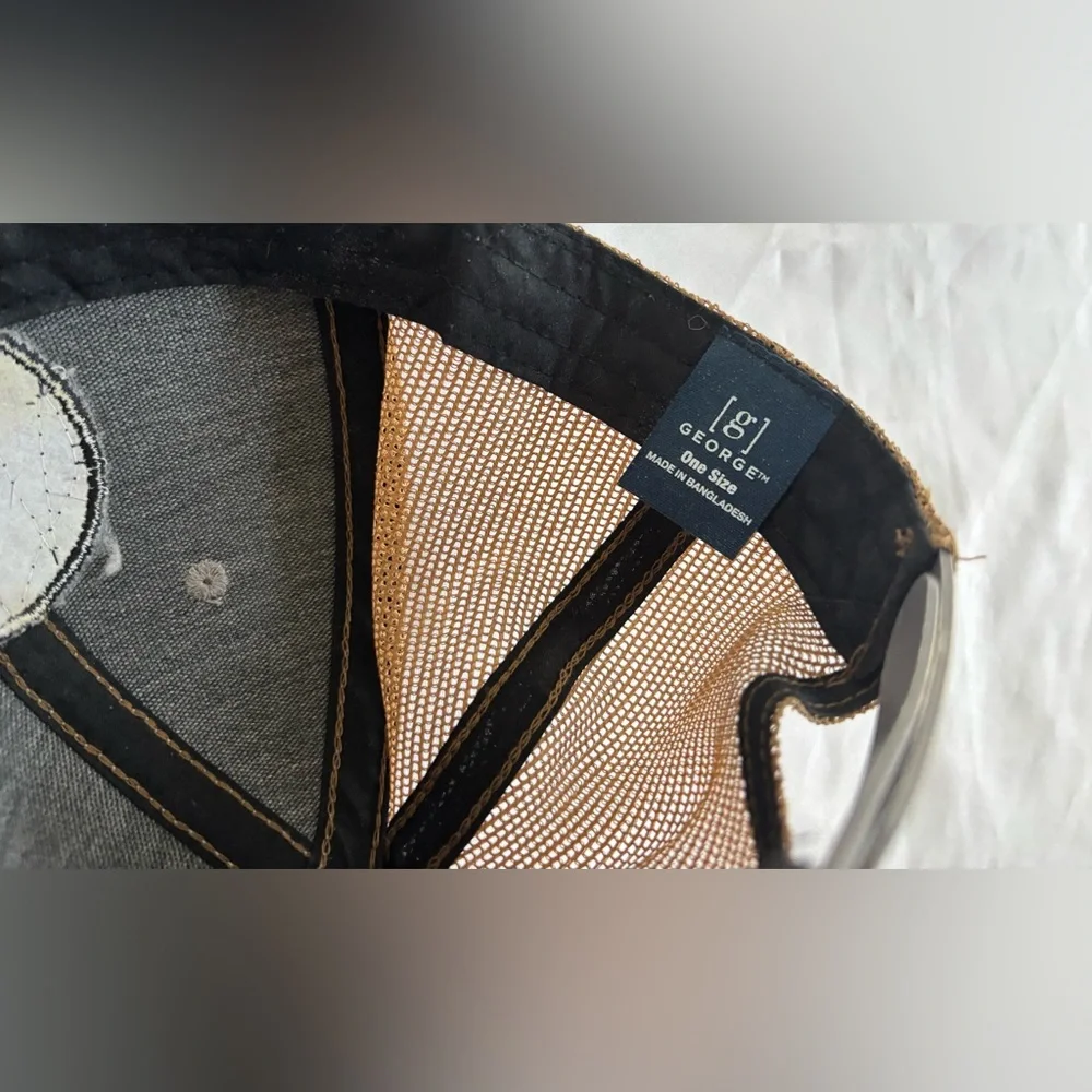 George Mens Hat Bundle of 3 in Neutral Multi Sz OS